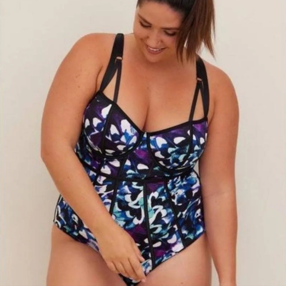 Underwire Multicolored Bodysuit